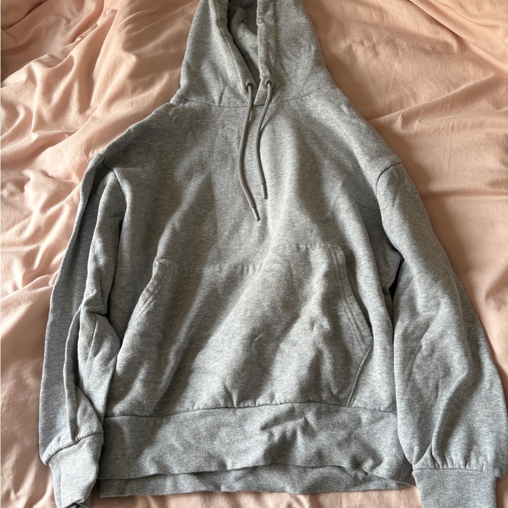 SIMONS DJAB - Unisex Gray Hoodie Sweater